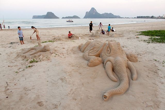 Stranden in Thailand